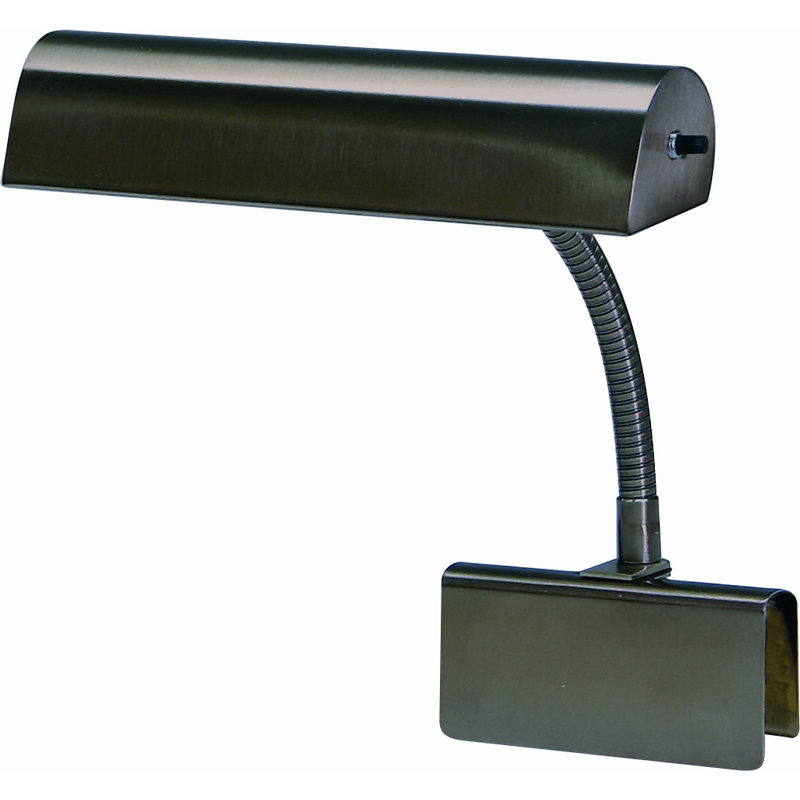 Grand Piano Table Lamp, Mahogany Bronze
