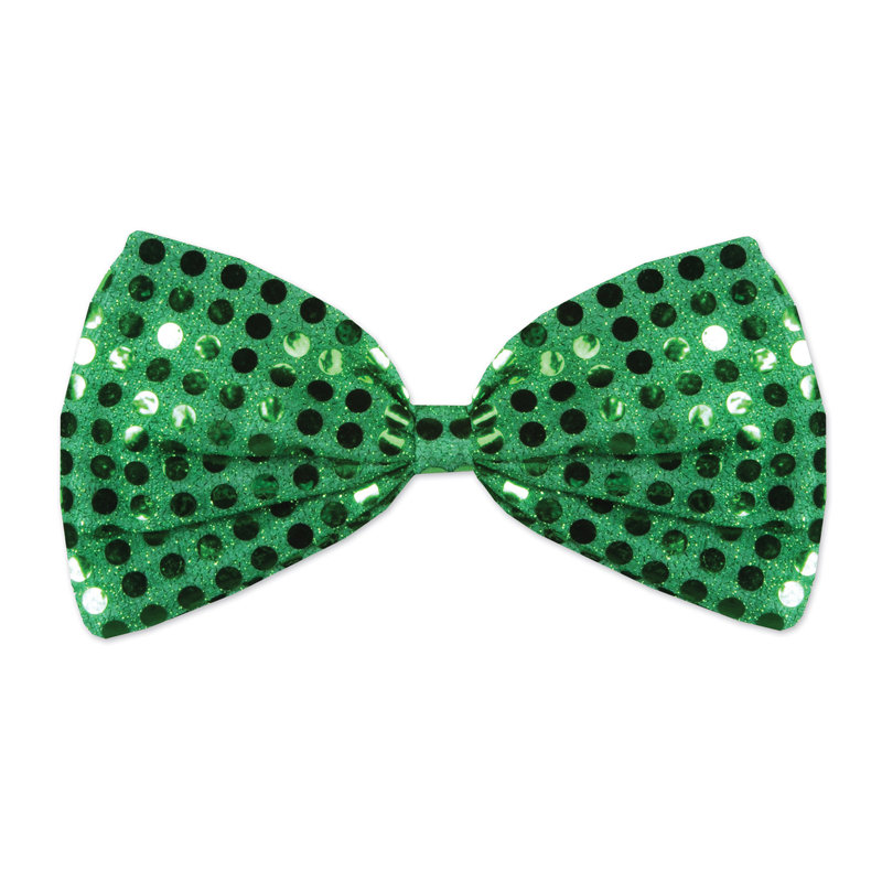Nœud papillon vert Glitz 'N Gleam