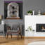 The Holiday Aisle® «Apothecary Noir IV» par Sue Schlabach, art mural en verre acrylique, 24 po x 24 po-1004631056