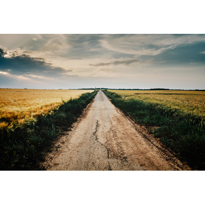 Country Road - Photographie sur toile tendue