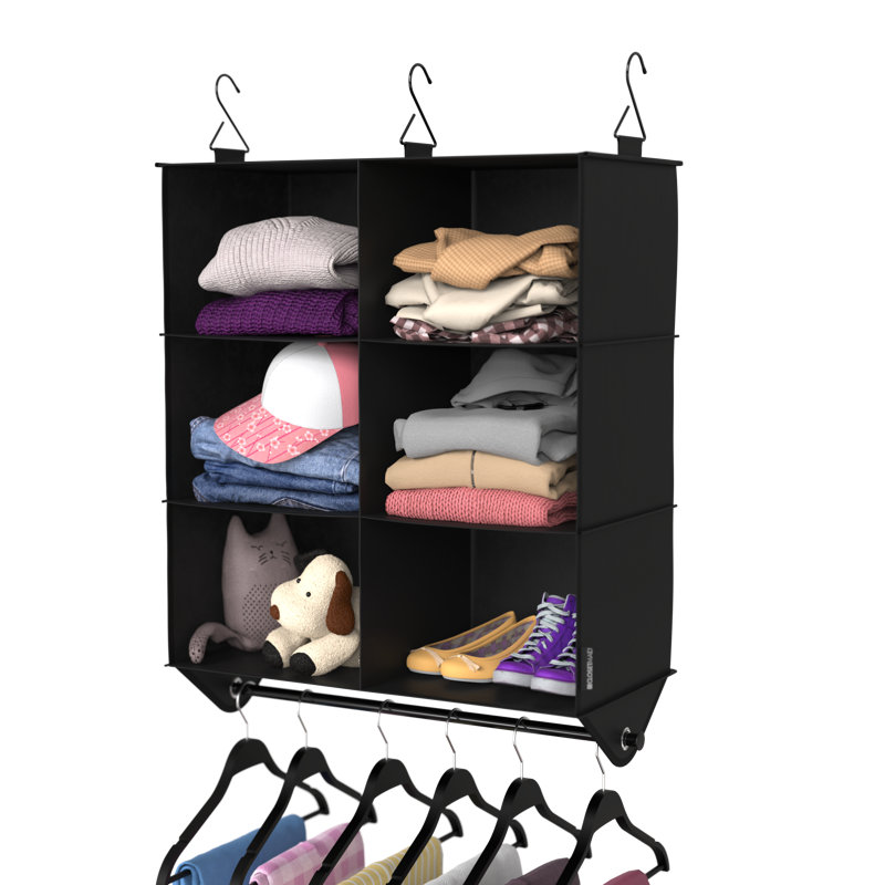 Organisateur de capsules avec tige de suspension, H 34,76 po x l 23,82 po x P 12,01 po