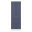 Garde-manger H 71,1 po, 2 portes, 5 tablettes, bleu / blanc Alby - Cuisine