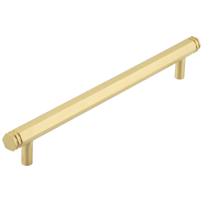 Hoxton 22.4 cm Centre Bar Handle, Satin Brass