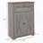 Stylish And Functional Accent Cabinet With Multiple Storage Compartments, High - Density Board For Durability And Easy - Clean Surface For Effortless Home Organization-227056731