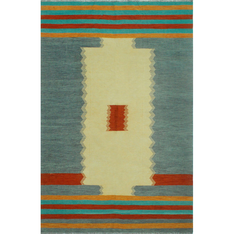 Botarf Wool Striped Indoor Rug