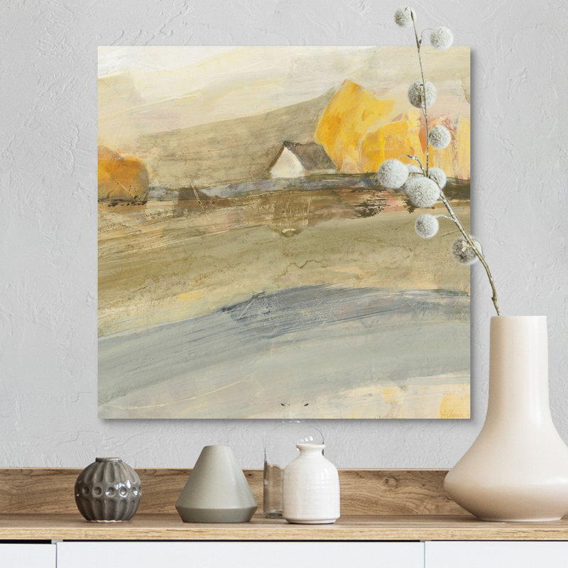 Coming Home Neutral Crop - Peinture, H 16 po x l 16 po x P 1,25 po, Toile tendue