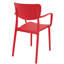 Chaise d'appoint empilable pour patio Farrah-977336502