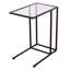 Glass Top C Table Side Table Set