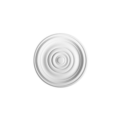 European Collection 15 in x 1-3/8 in Traditional Plain Polyurethane Ceiling Medallion