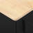 Kitchen Island With Electric Outlet And Drop Leaf. Black. Wine Rack, Side Compartment. For Home Environments Electrical Connection & Down Shelf, Compartment, Stylish Design-1229667045
