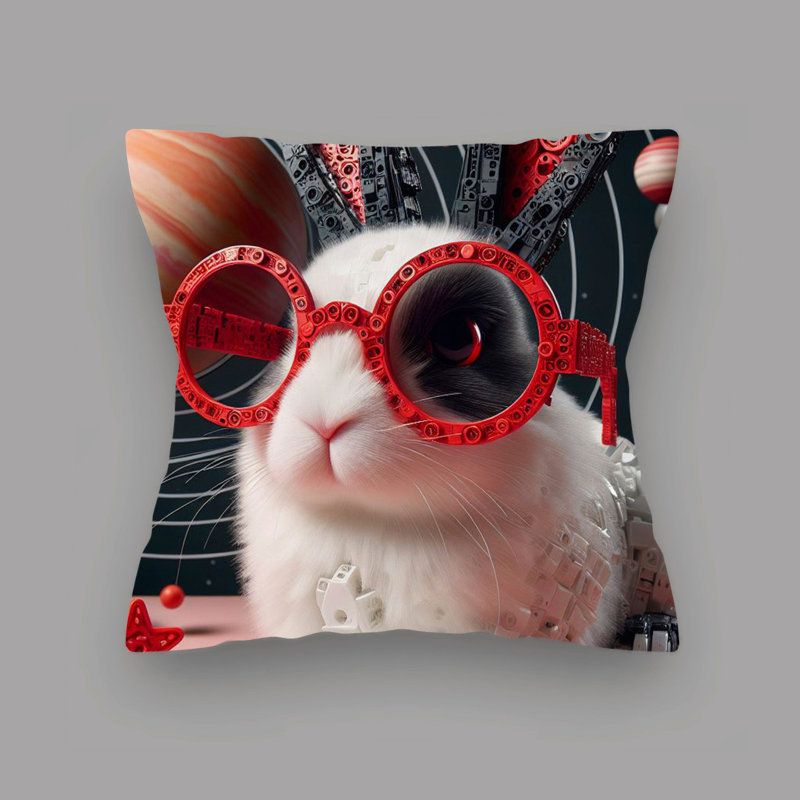 Reversible Throw Pillow