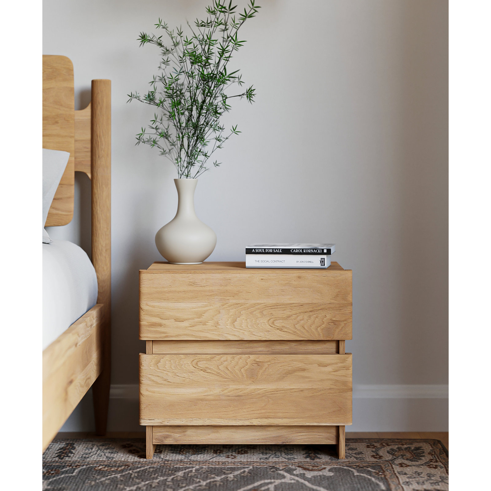 Zealand Oak Nightstand