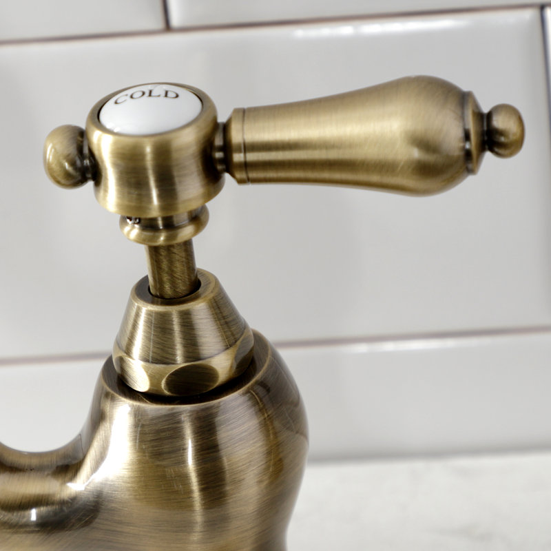 Robinet de cuisine, Laiton antique