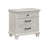 Izaguirre Wood 3-Drawer Nightstand In Gray