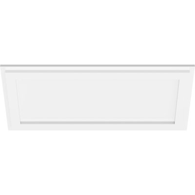 Médaillon de plafond contemporain en pvc de qualité architecturale rectangulaire