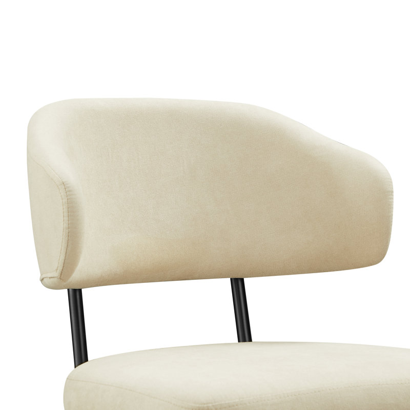 Tessa Swivel Office Chair, Beige