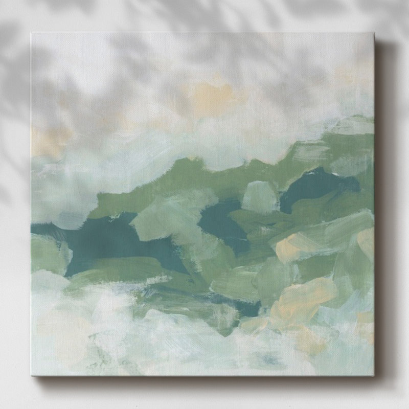 Greenfield Fog II-Gallery Wrapped Canvas, H 16 po x l 16 po x P 1,5 po