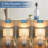 23" Modern Blue and White Ceramic Table Lamps with 3-Way Dimmable Lighting-1052132876