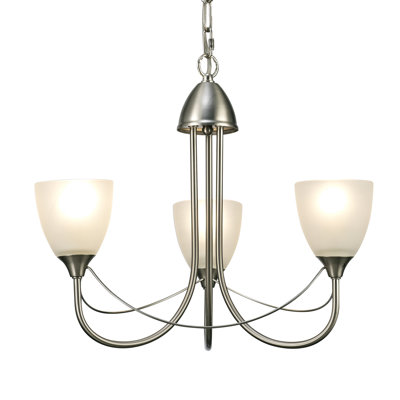 Kirkpatrick 3 - Light Shaded Chandelier