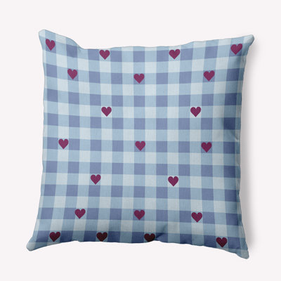 Woven Hearts  Accent Pillow