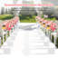 Supports de fleurs de mariage en acrylique transparent, pots de fleurs de vase centre de table