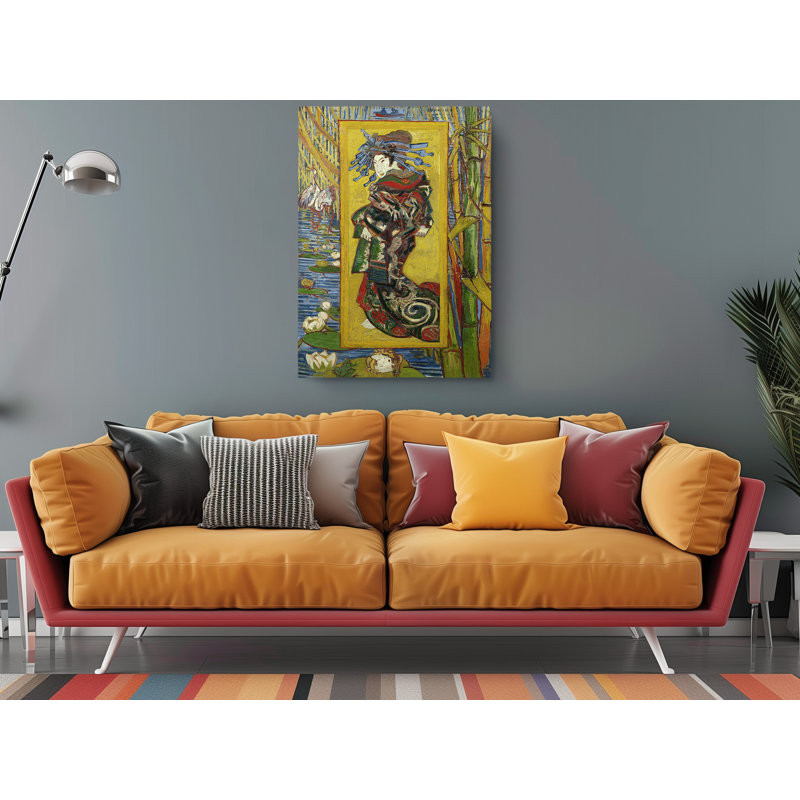 Reproduction sur toile tendue "La Sainte Courtisane" par Vincent Van Gogh, L 16 po x H 24 po
