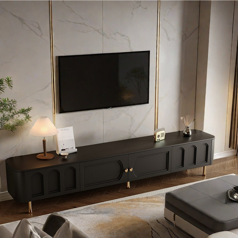 Meuble télé de style français rétro, 86.61''