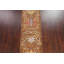Tapis de couloir brun en laine noué à la main de conception unique 2 pi 8 po x 9 pi 9 po Lucdor