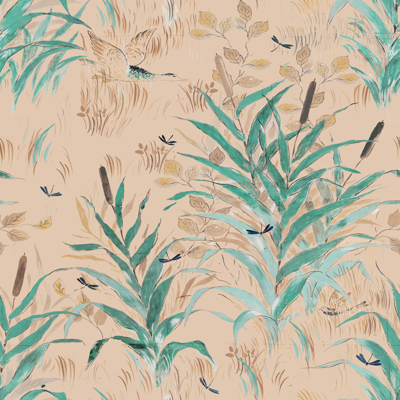 Paule Marrot Wallpaper Double Roll, Tan