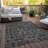 Getchell Washable Floral Indoor / Outdoor Rug-350179789