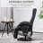 Blanscet Faux Leather Swivel Recliner-1958960197