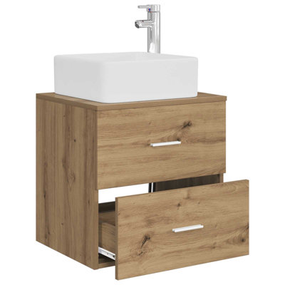 Single Bathroom Vanity with Ceramic Basin