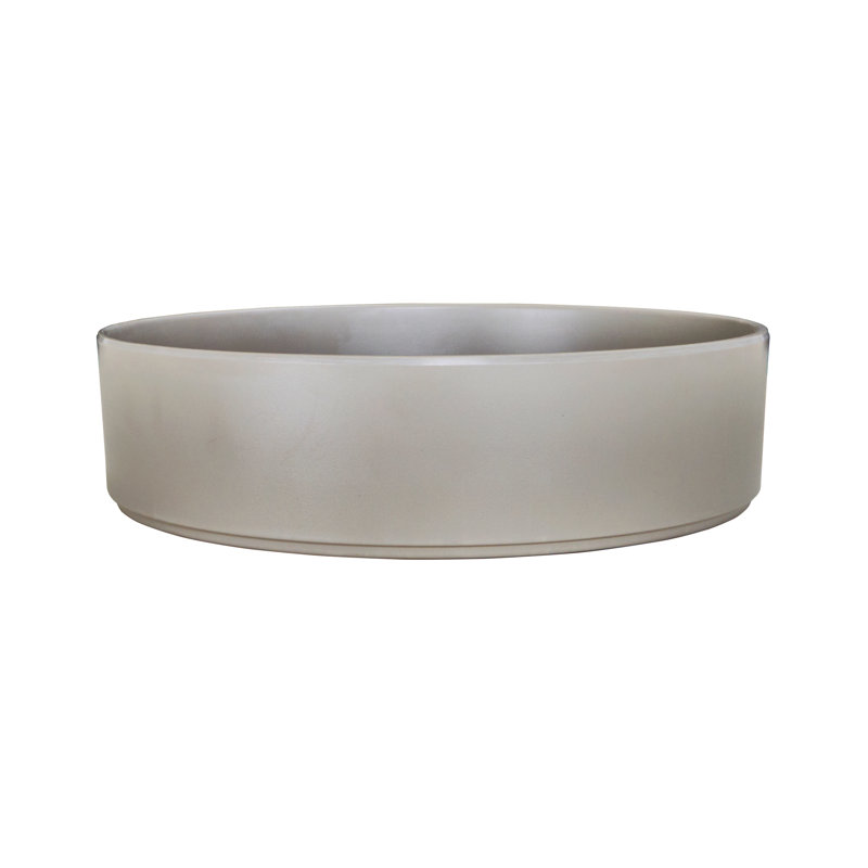 Hudson - Ash 72 Oz. Raised Rim Melamine Bowl