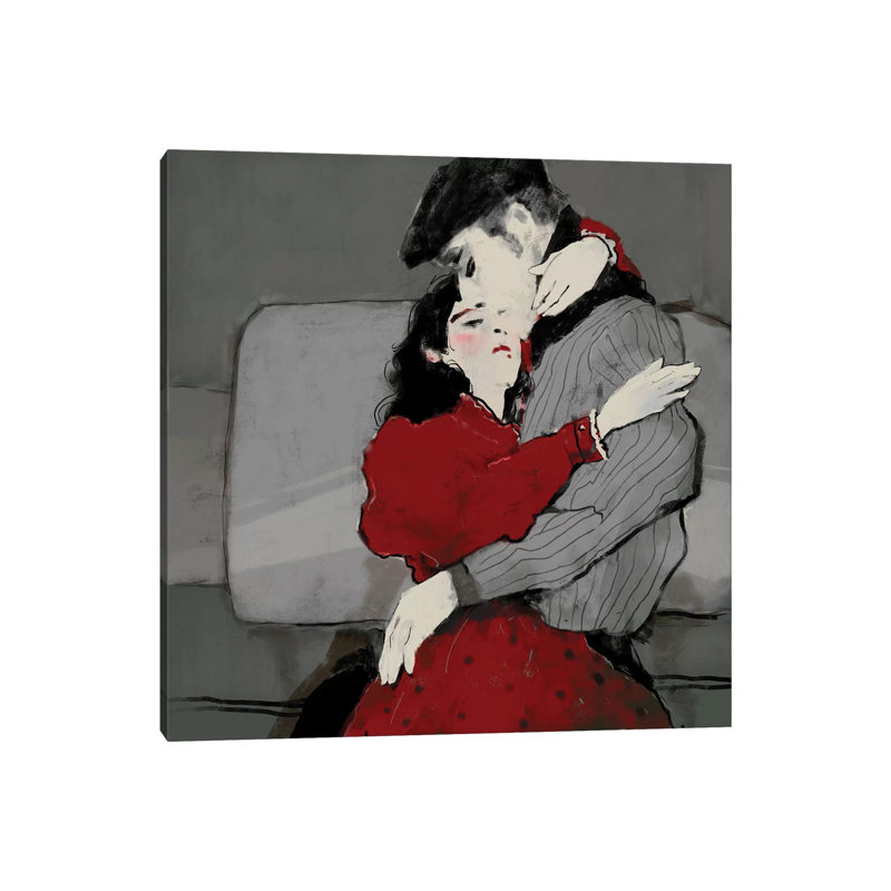 Locked Together by Anikó Salamon - Wrapped Canvas Print, 45.72 cm H x 45.72 cm W