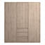 Bonaira 3 Door Manufactured Wood Wardrobe-82963258