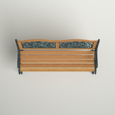 Eger Solid Wood Outdoor Bench