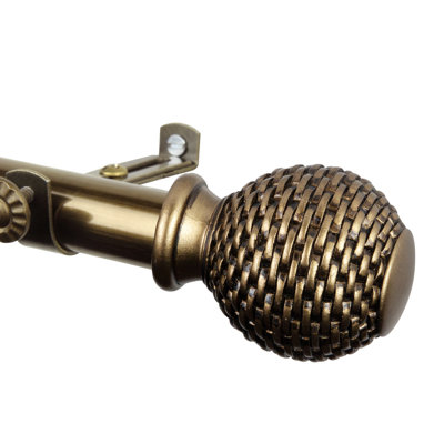 Adjustable Single Curtain Rod
