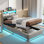 Upholstered Ottoman Storage Bed