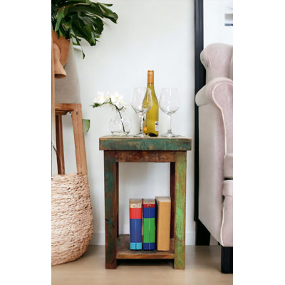 Table de bout en bois massif Lois