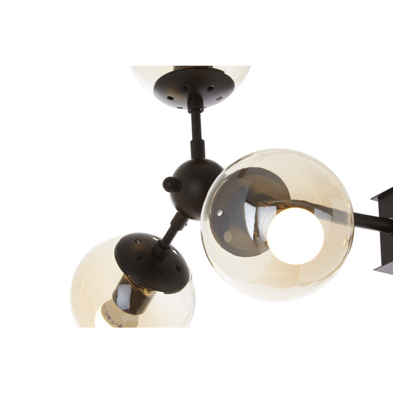 Kane 6 - Light Black Sphere Pendant
