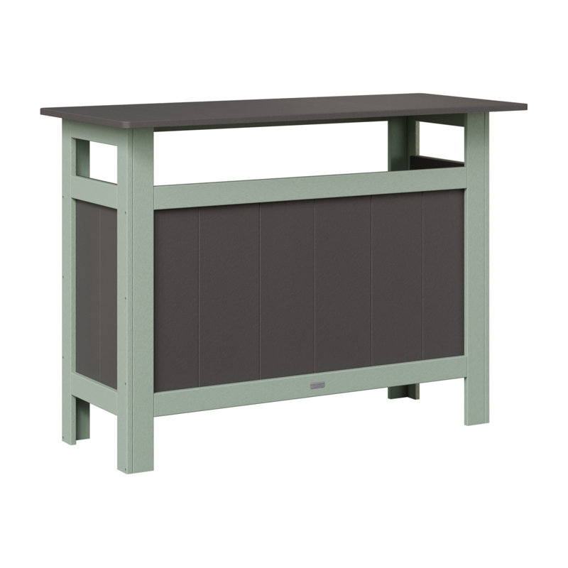 Bar extérieur Berlin Gardens, Gris fumée, Écume de mer, écume de mer