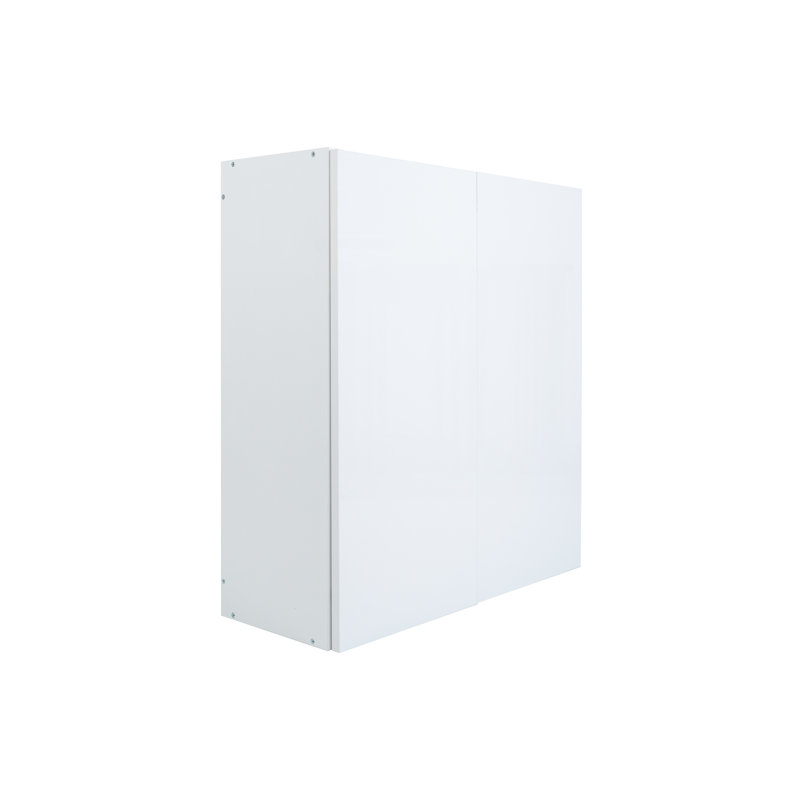 Armoire de cuisine murale Radiance, Blanc brillant