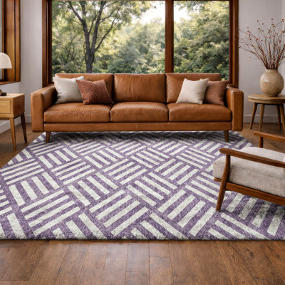 Tapis à poils longs de qualité supérieure lavable à la machine ADS620