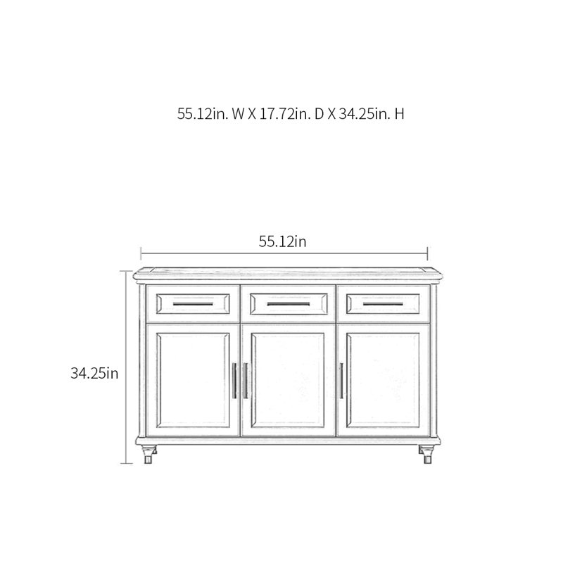 Minimalist Sideboard Cabinet