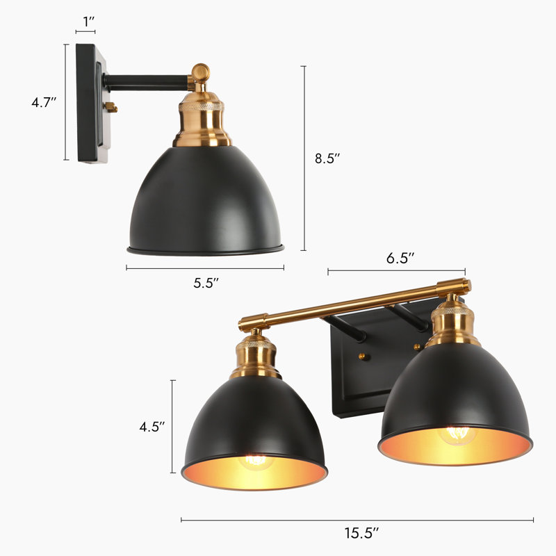 Mantasha 2 - Light Dimmable Vanity Light