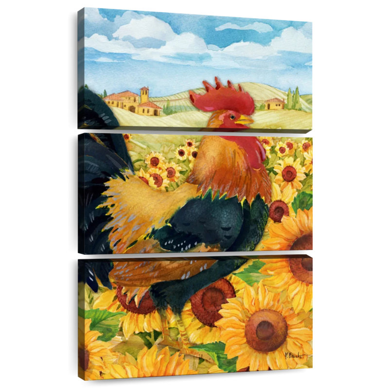 Brampt Sunflower Roost Vertical, 32" H x 20" W