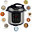 Megachef 8 Quart Digital Pressure Cooker With 13 Pre-set Multi Function Features