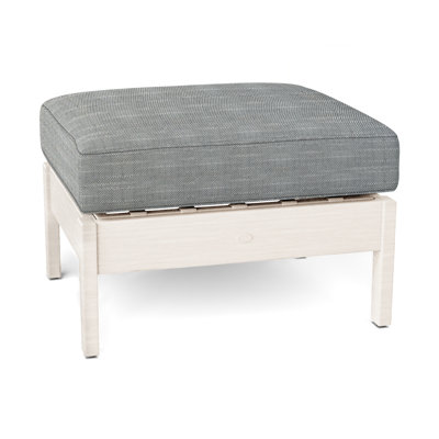 Kennebunkport Outdoor Ottoman with Cushion