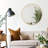 Modern Round Framed Wall Mounted Mirror-17459359-24520699