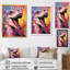 Popart Dino Elegance - dinosaure, art mural-1716825275-1716825281